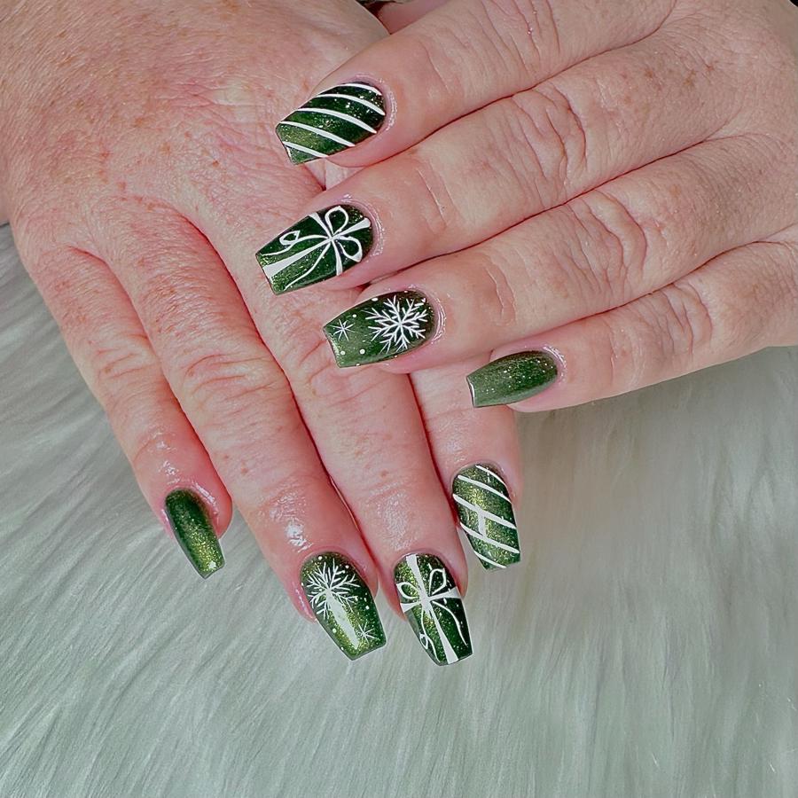 Nail collection at Allure Nails & Spa